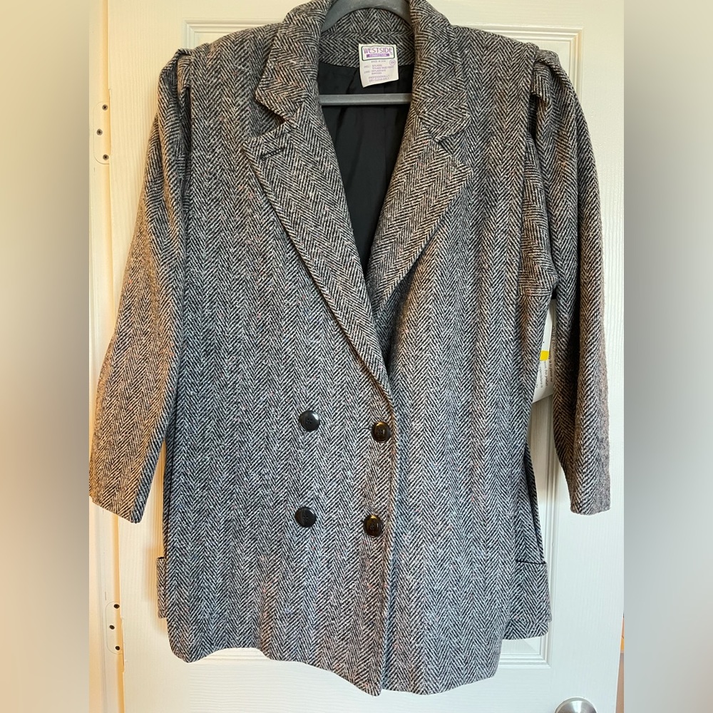 VINTAGE~Westside Connection~Wool~Winter‎ Coat~NWT~Sz 18W